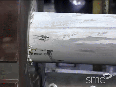Hot extrusion process for metal-matrix composite processing